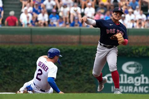 Earned runs or error? Chicago Cubs’ 11-5 loss to Boston Red Sox kicked off with controversial scoring call